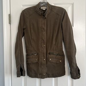 Lucky Brand army green cargo jacket women’s size small